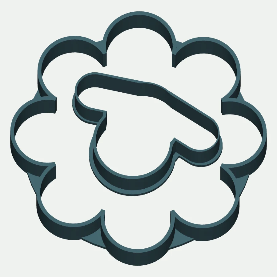 Sheep Cookie Cutters
