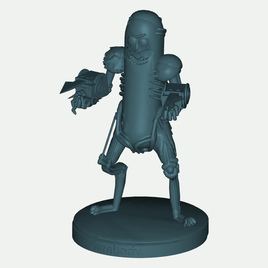 Pickle Rick Figure
