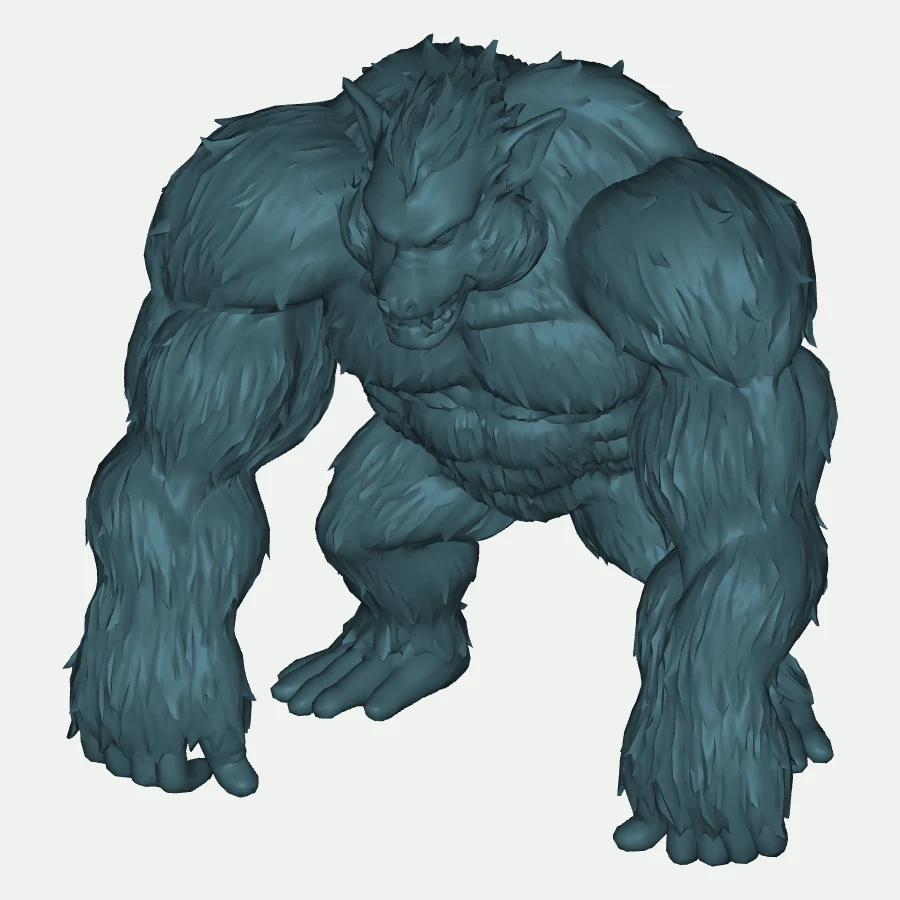 Great Ape Oozaru Figure