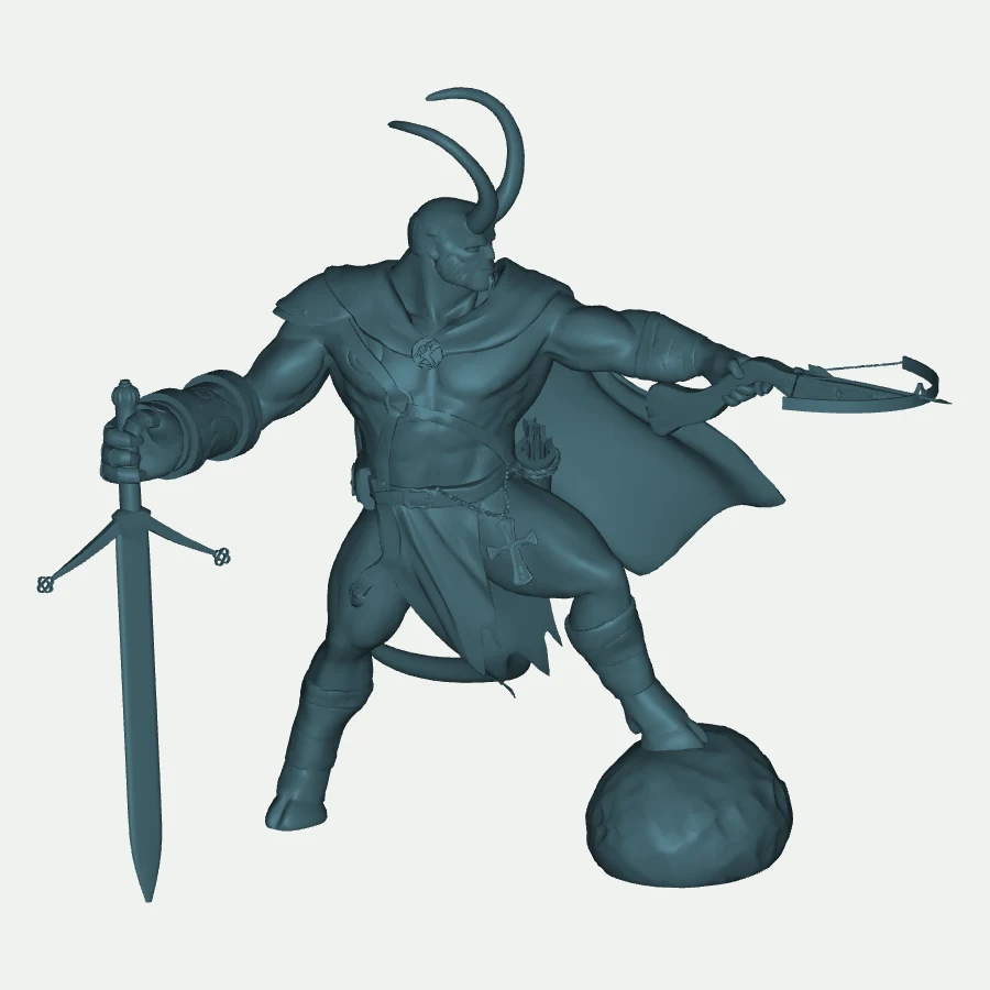 Loki with Sword