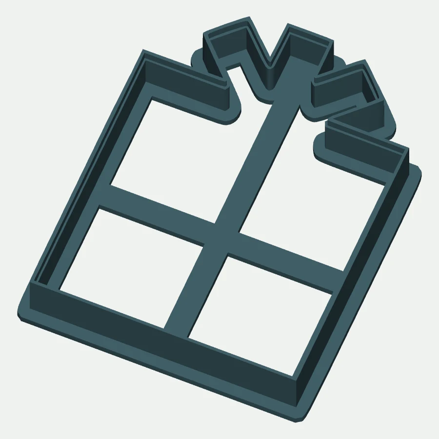 Present Cookie Cutter