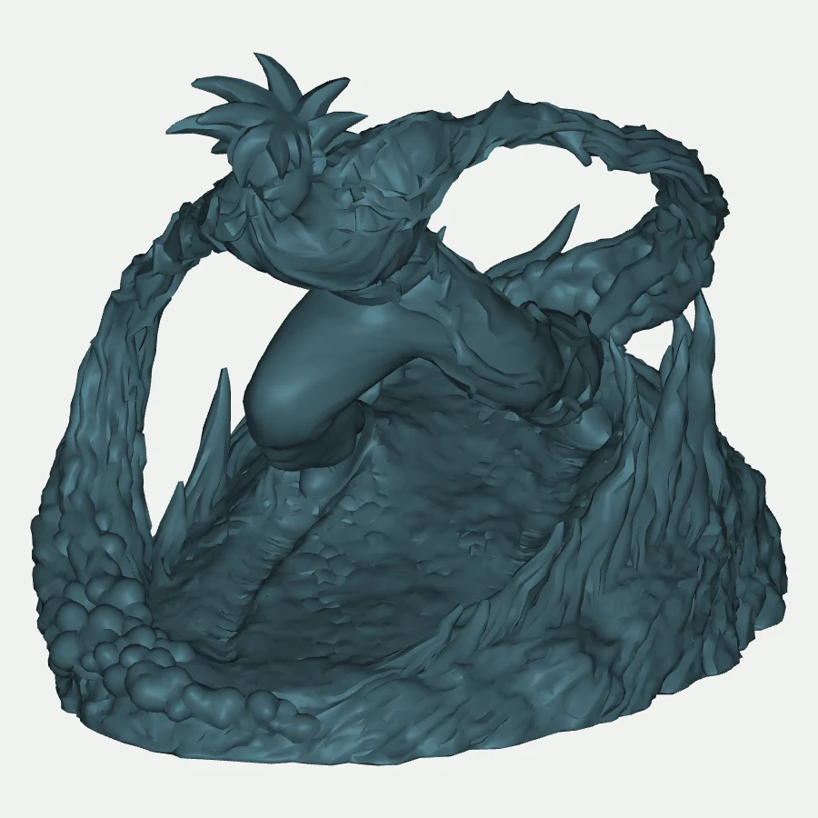 Goku Diorama