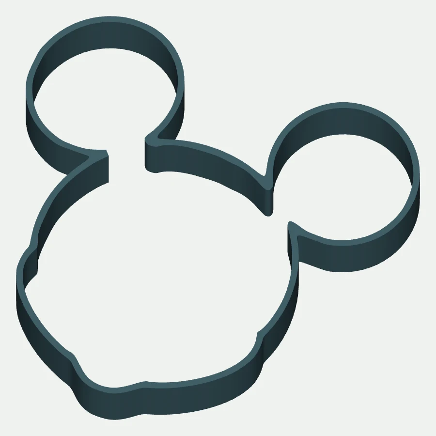 mickey cut1 Cookie Cutter