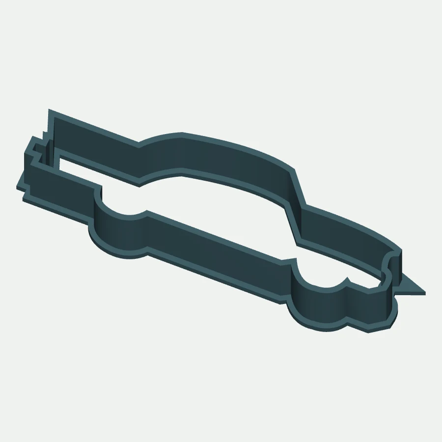 Car Outline Cookie Cutter - Variant 1