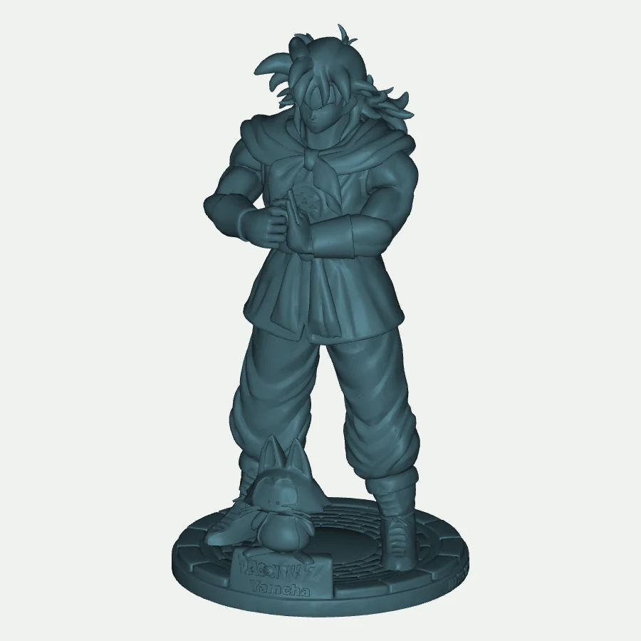 Yamcha with Arms Crossed