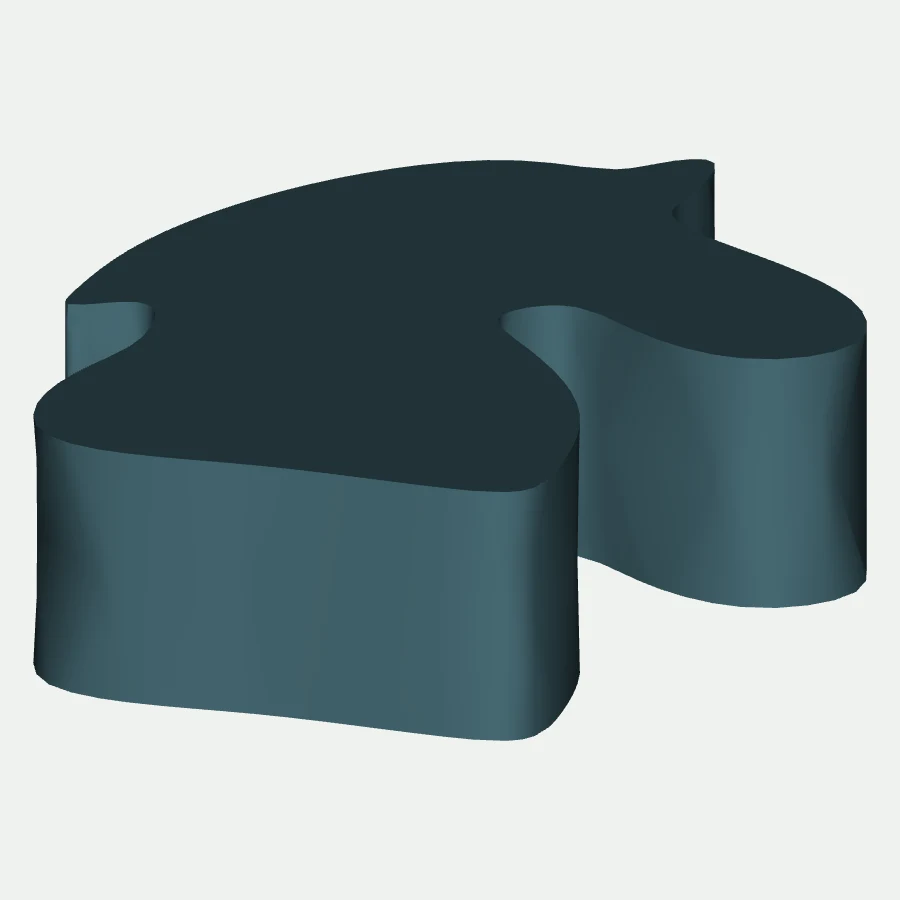 Chess - knight Cookie Cutter