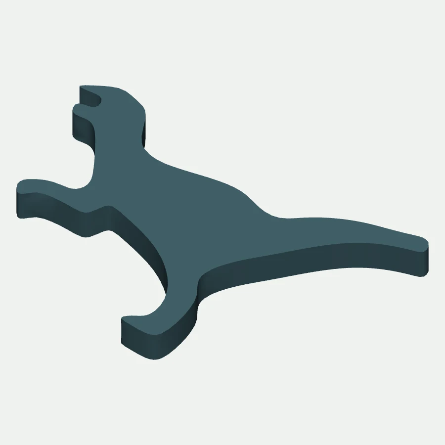 Dinosaurs 1 Cookie Cutter