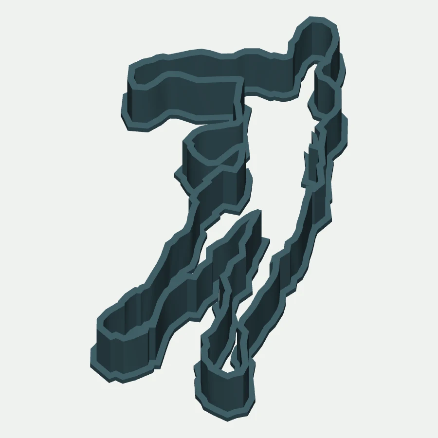 Dancer Cookie Cutter - Pose 1