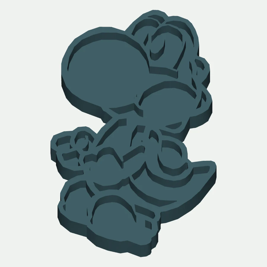 Yoshi Cookie Stamp