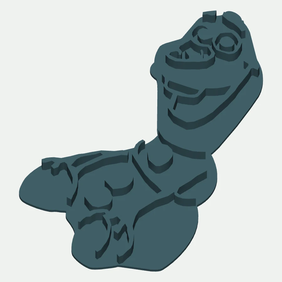 Olaf Cookie Stamp