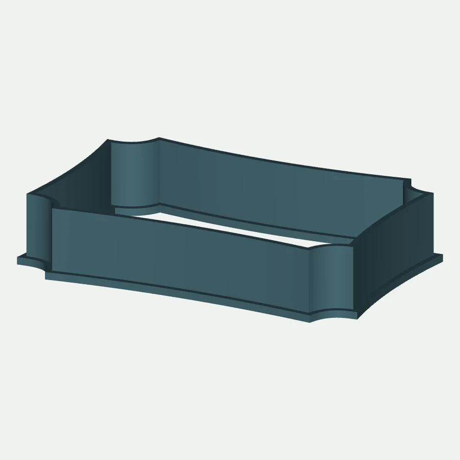 Rectangular Frame Cookie Cutter