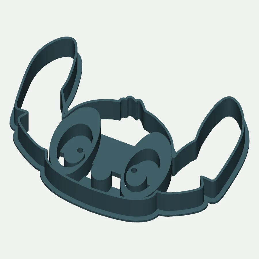 stitch cara Cookie Cutter