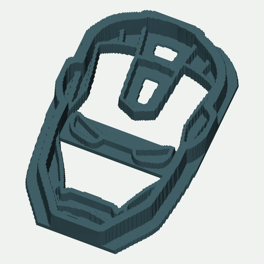 Iron Man Cookie Cutter