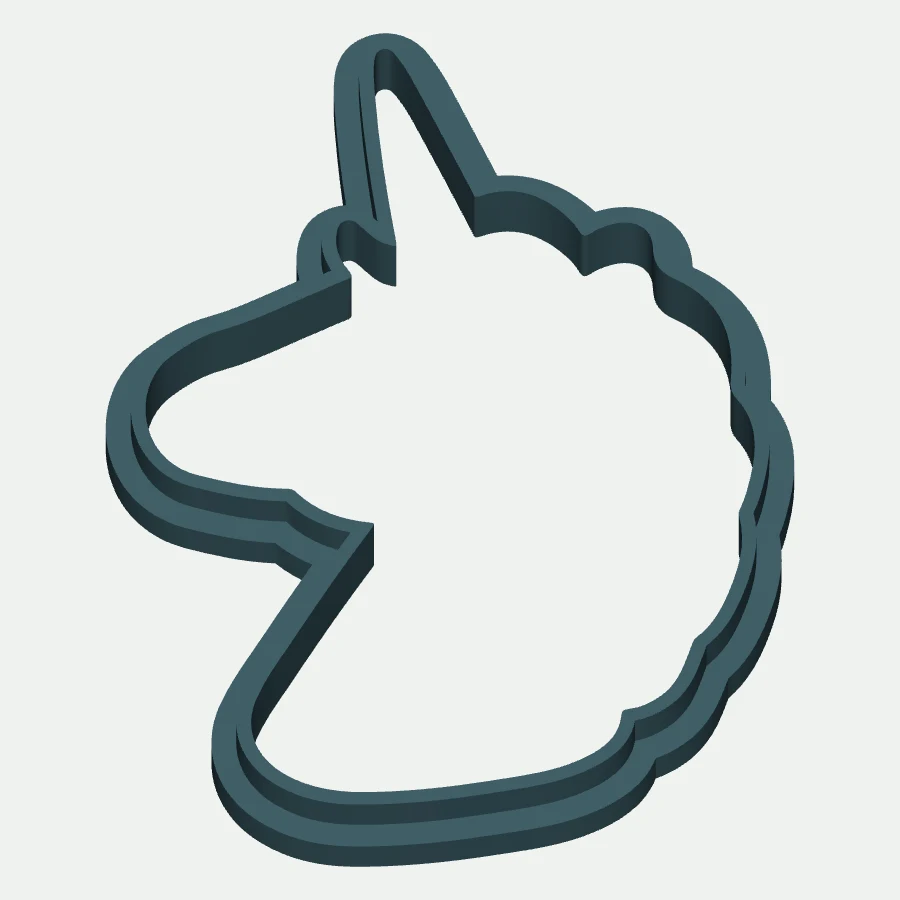 Unicorn Cookie Cutter