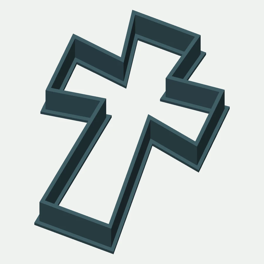 Cross Cookie Cutter