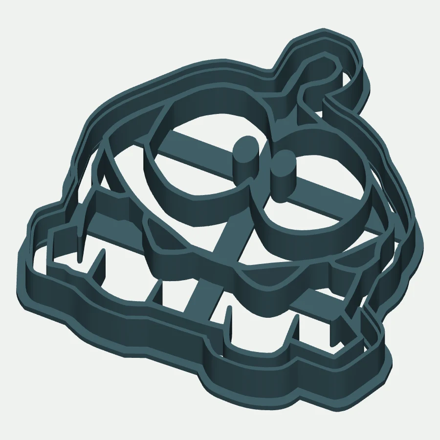 Om Nom 1 Cookie Cutter
