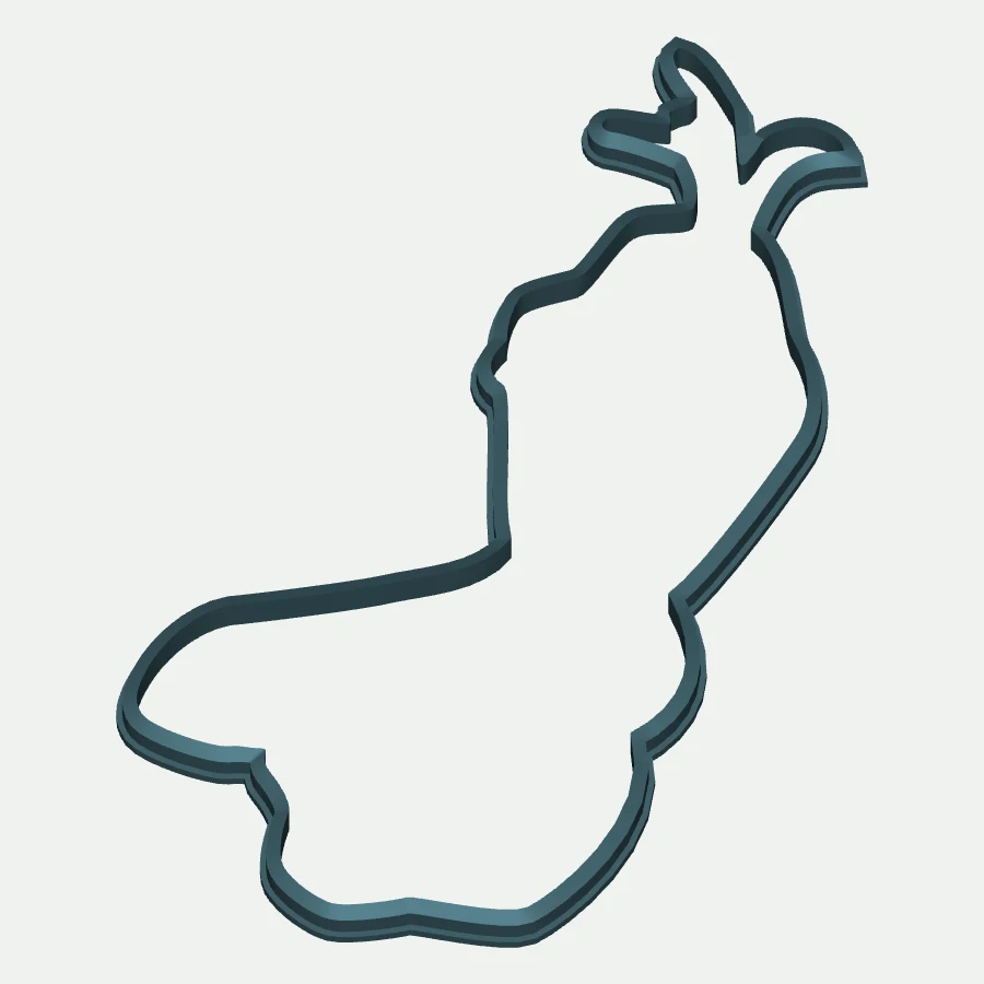 Olaf Outline Cookie Cutter