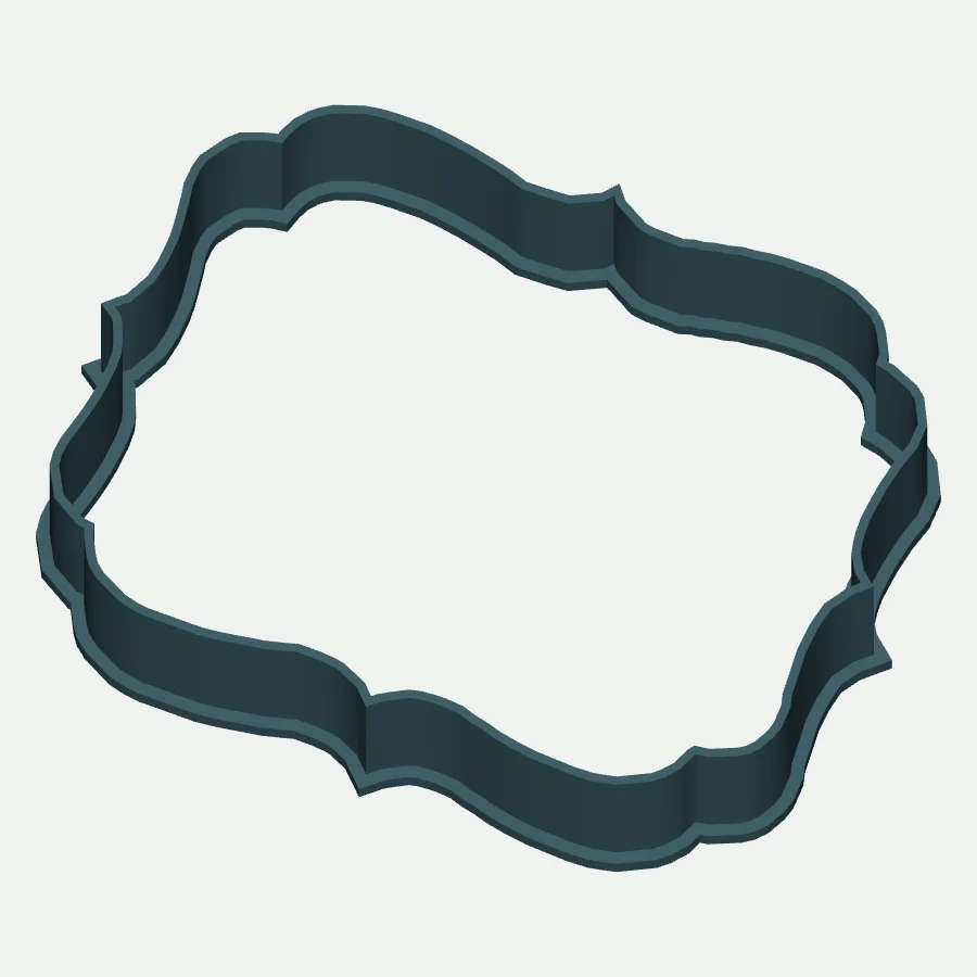 Decorative Frame Cookie Cutter - Variant 5