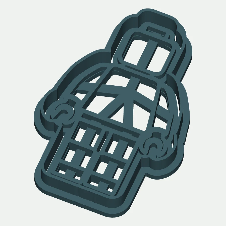 Grenade Cookie Cutter