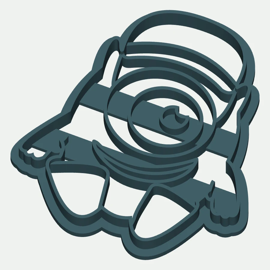 One-Eyed Minion with Bucket Cookie Cutter