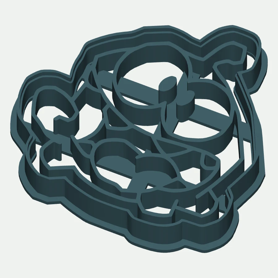 Om Nom 2 Cookie Cutter