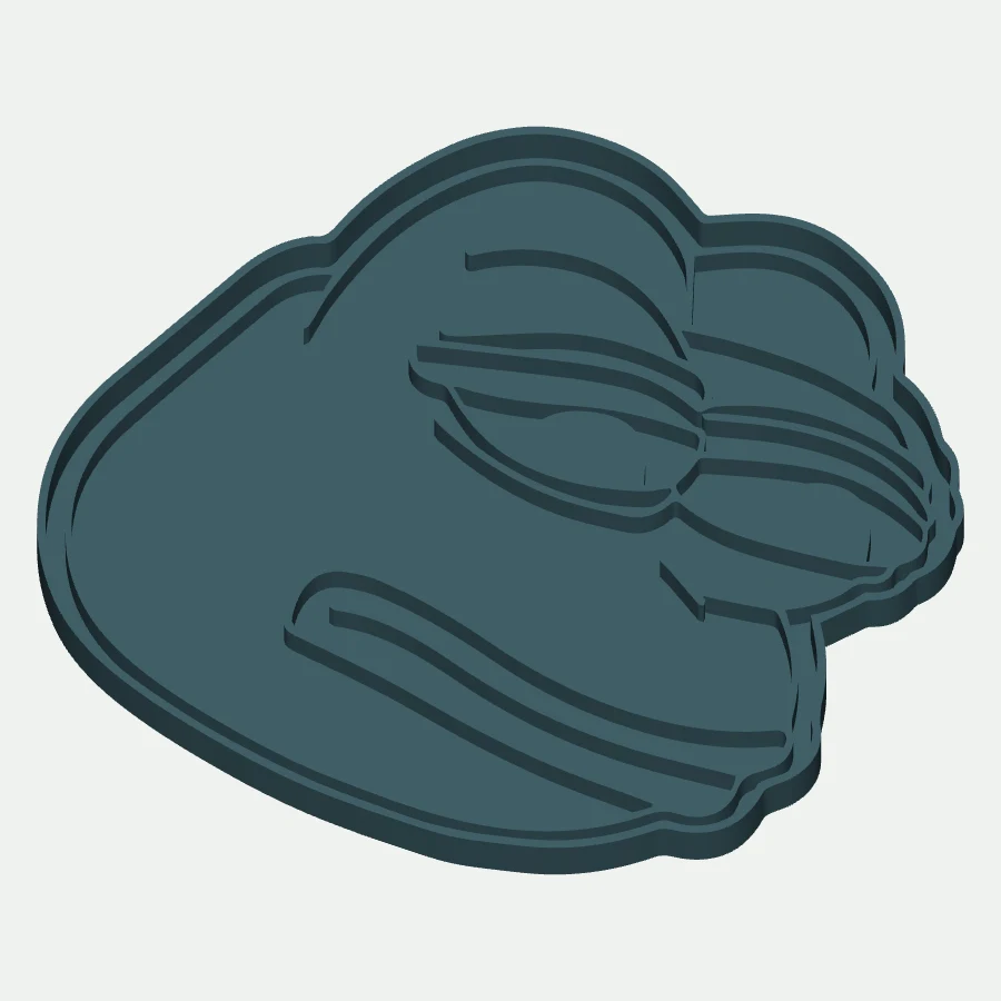 Pepe the Frog Cookie Stamp