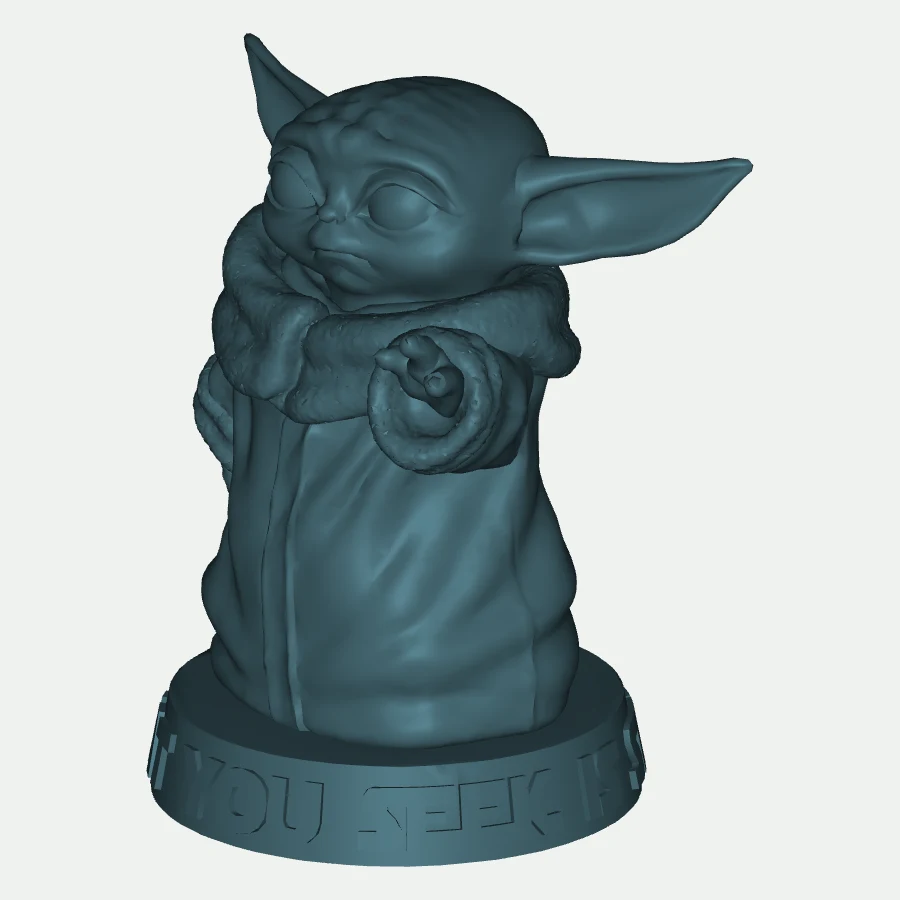 Baby Yoda Figure