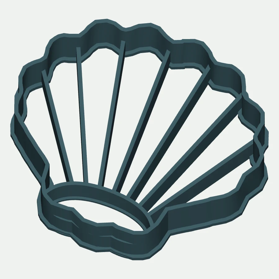 Seashell Cookie Cutter