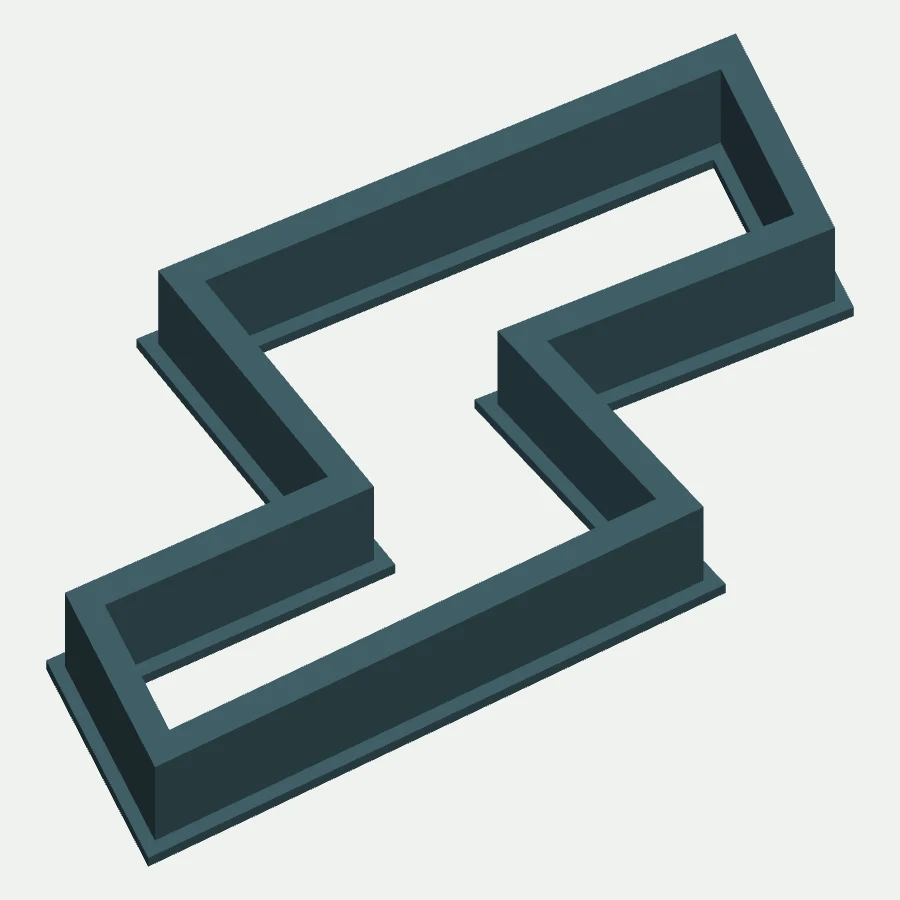 Lightning Bolt Cookie Cutter