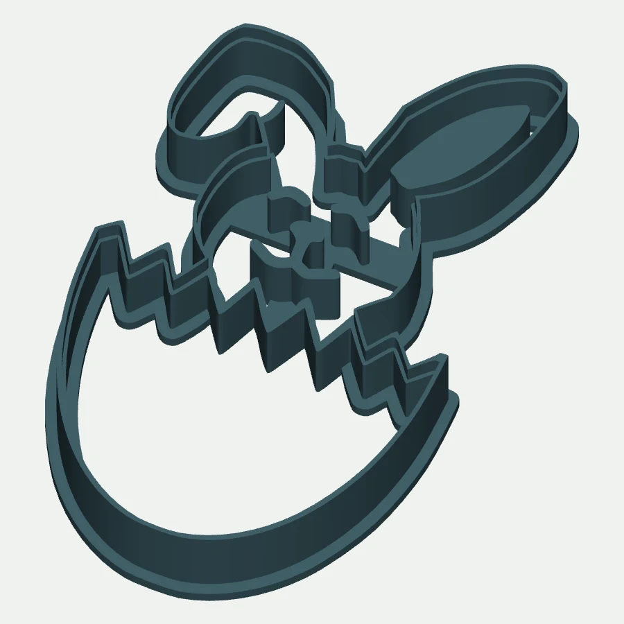 EggBunny Cookie Cutter
