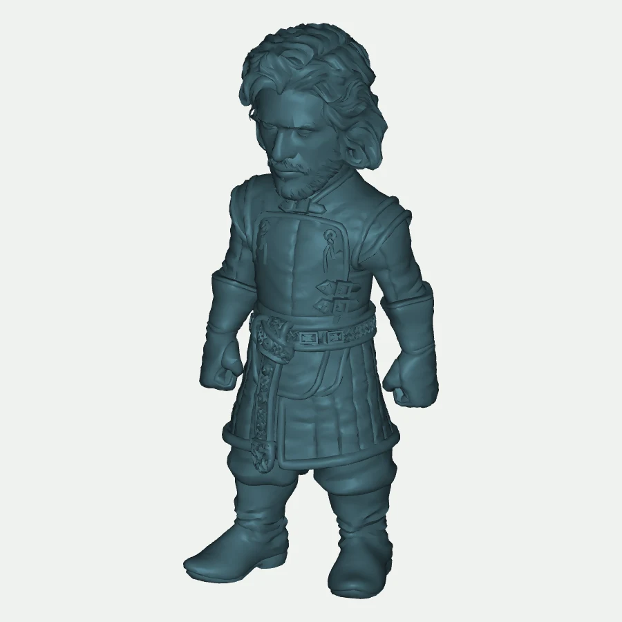 Jon Snow Chibi Figure