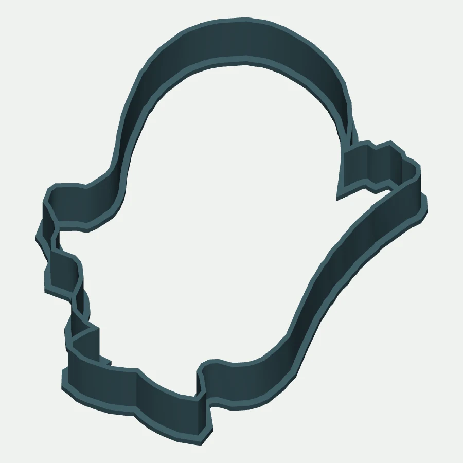Minion Outline Cookie Cutter