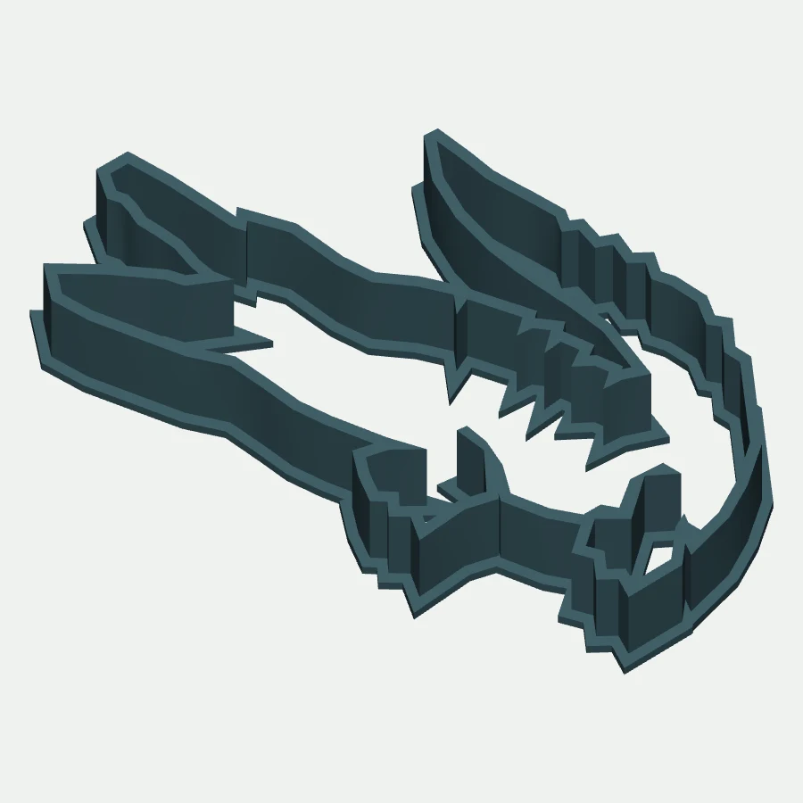 Crocodile Cookie Cutter