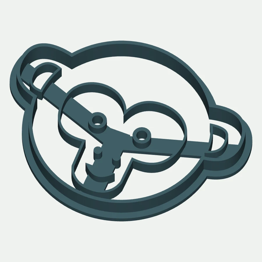 Monkey Cookie Cutter