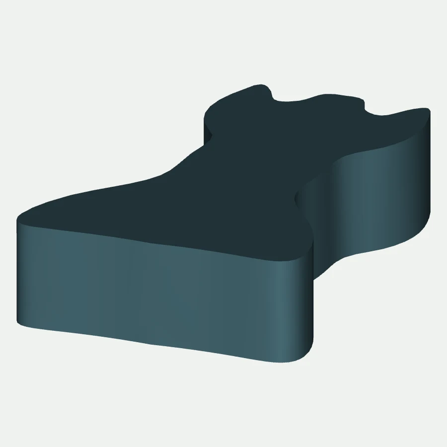 Chess - rook Cookie Cutter