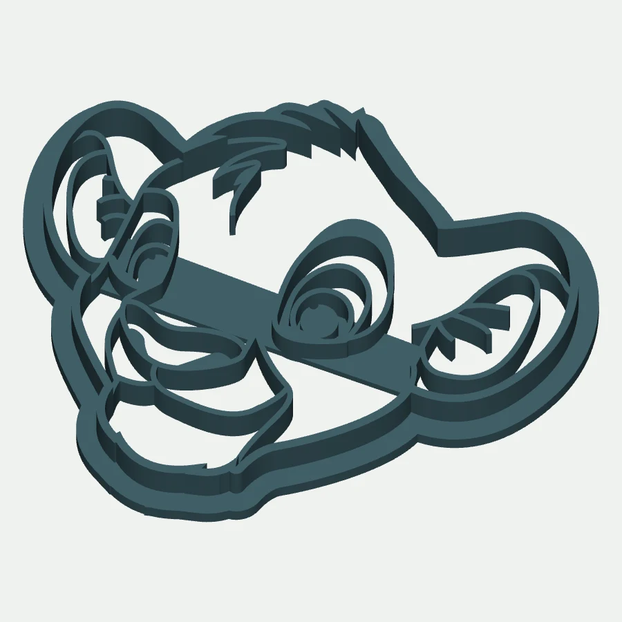 Simba Cookie Cutter