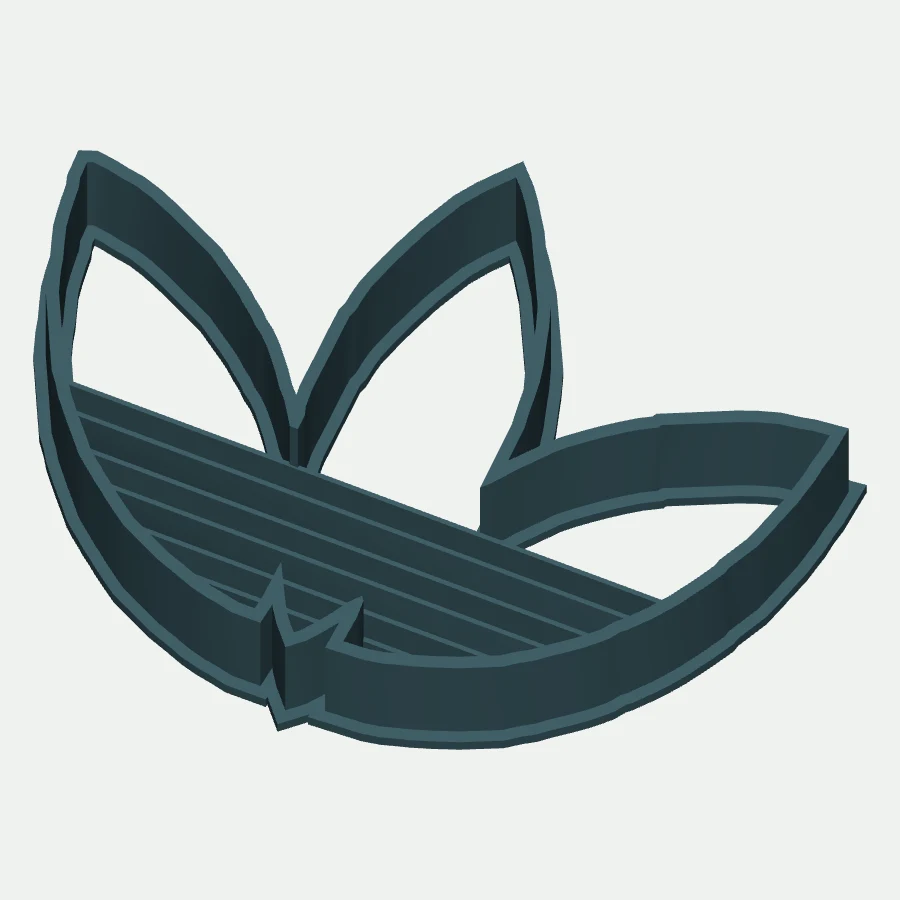 Striped Trefoil Cookie Cutter