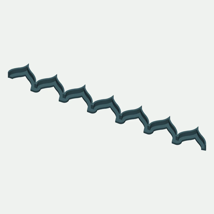 Scalloped Border Cookie Cutter
