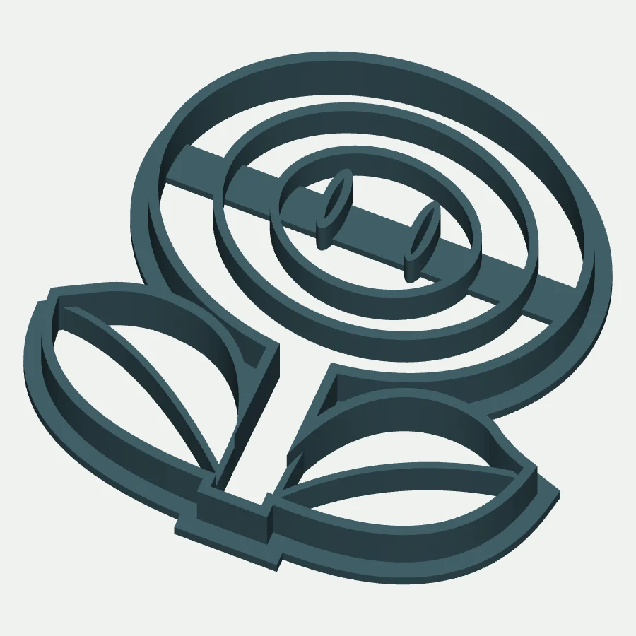 Piranha Plant Cookie Cutter - Variant 2