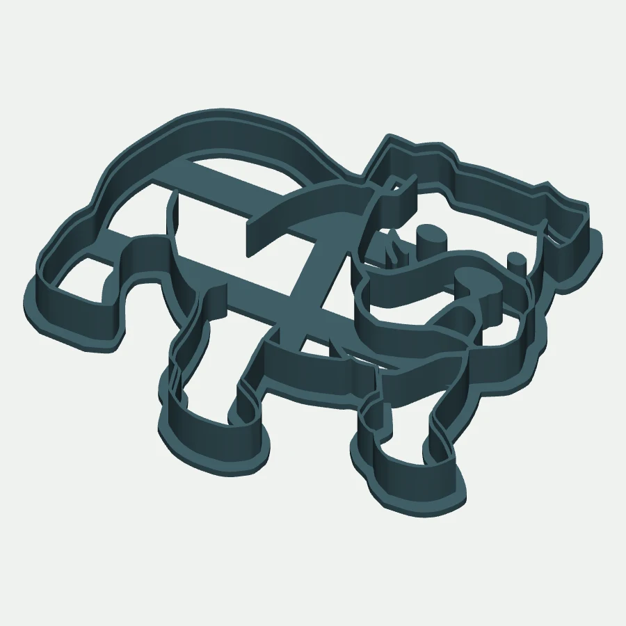 English Bulldog Cookie Cutter