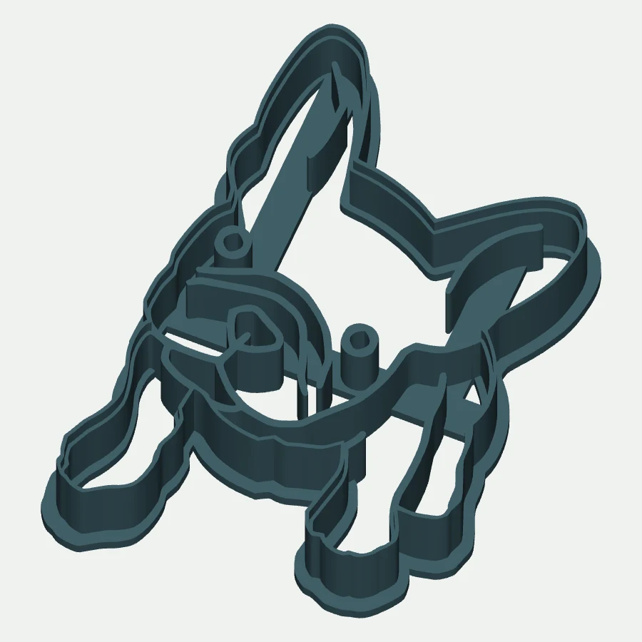 French Bulldog Cookie Cutter