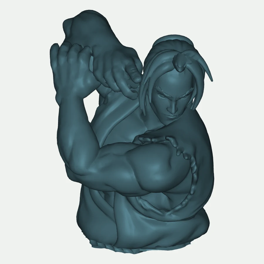 Anime Warrior Bust