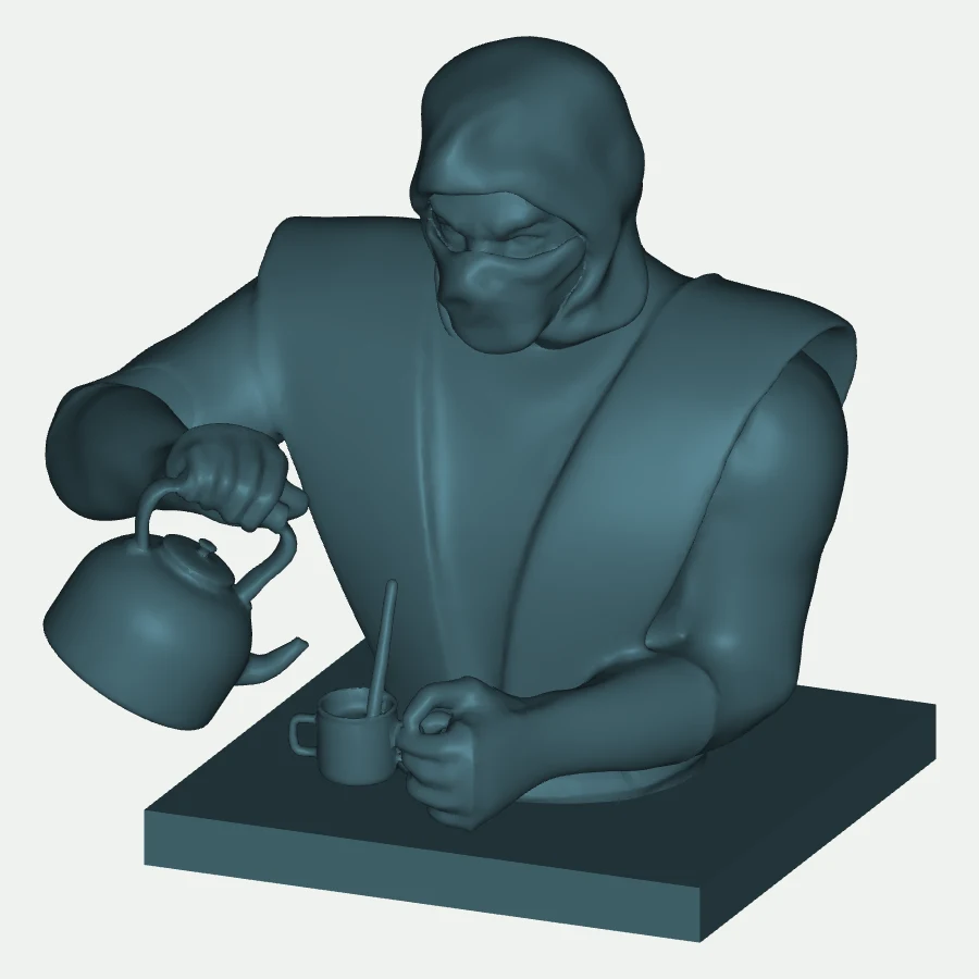 Scorpion Pouring a Drink