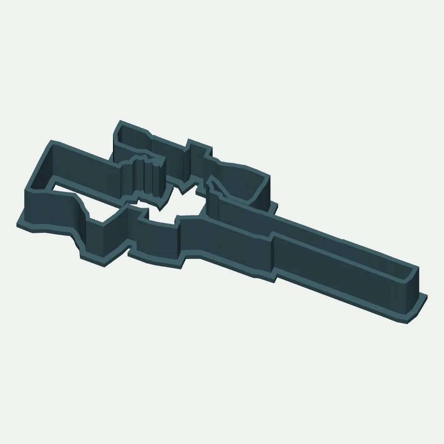 Sniper Cookie Cutter