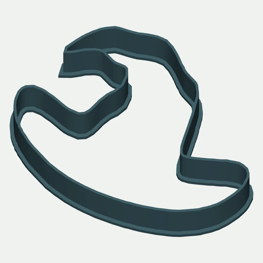 Witch Hat Outline Cookie Cutter