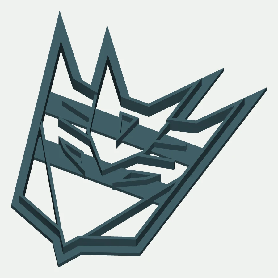 Decepticon Cookie Cutter