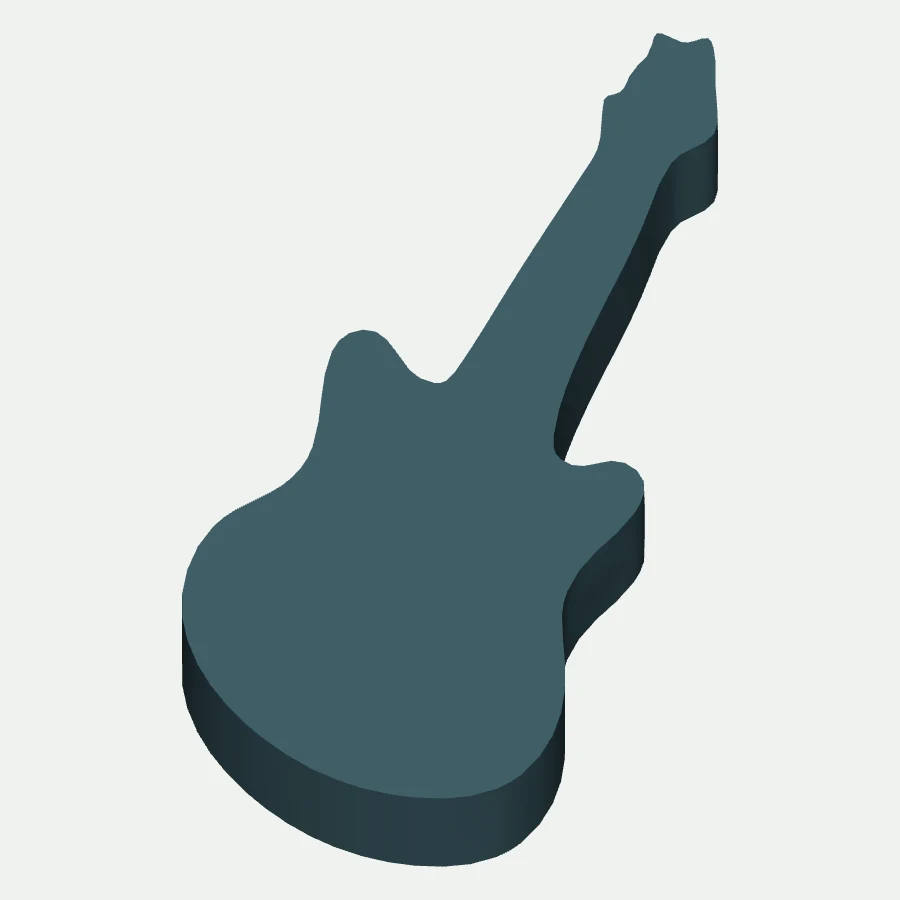Music - guitar 2 Cookie Cutter