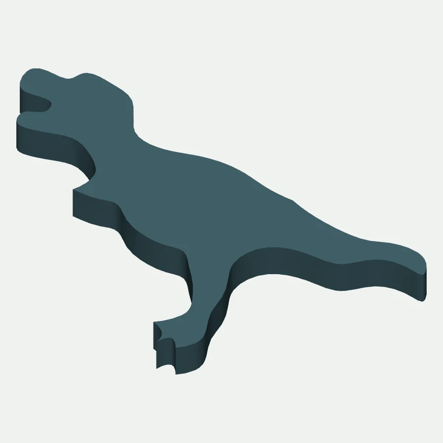 Dinosaurs 4 Cookie Cutter