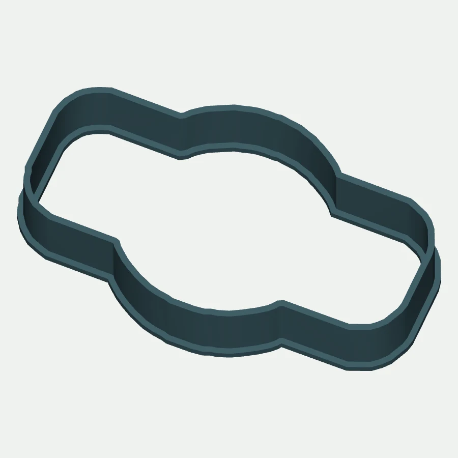 Decorative Frame Cookie Cutter - Variant 6