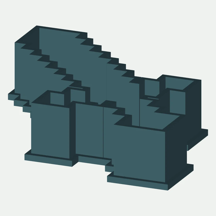 Pixel Sword Cookie Cutter